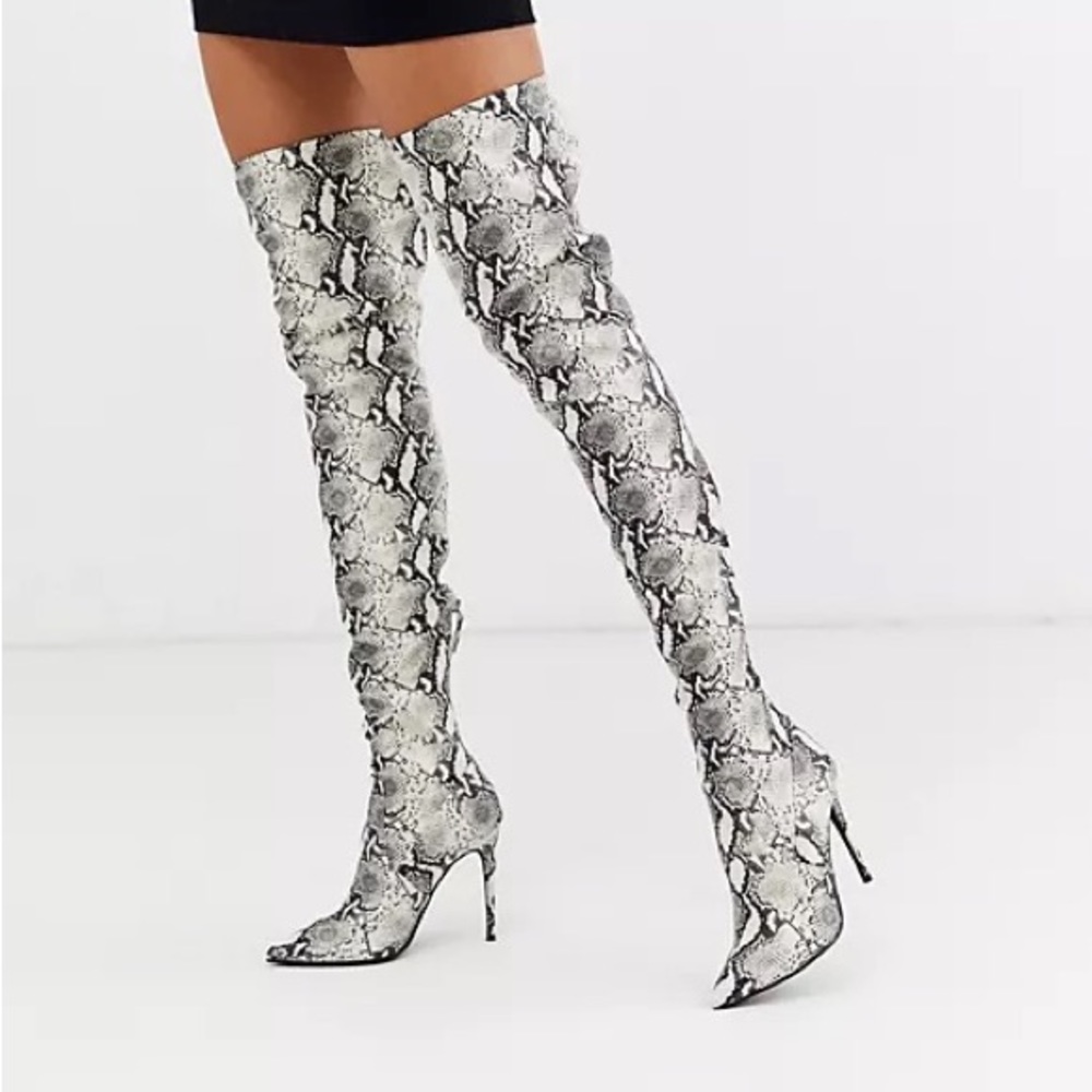 Brand new without tags Steve Madden pointed high heeled boots.